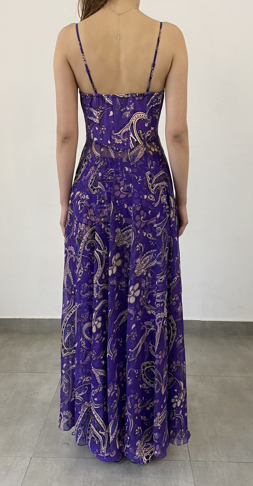 Hemant & Nandita | Viha Corset Cover up | Purple