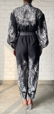 Hemant & Nandita | Viri Jumpsuit | Black/White
