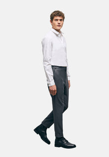 Gray Wool Suit Pants | Men | Grey