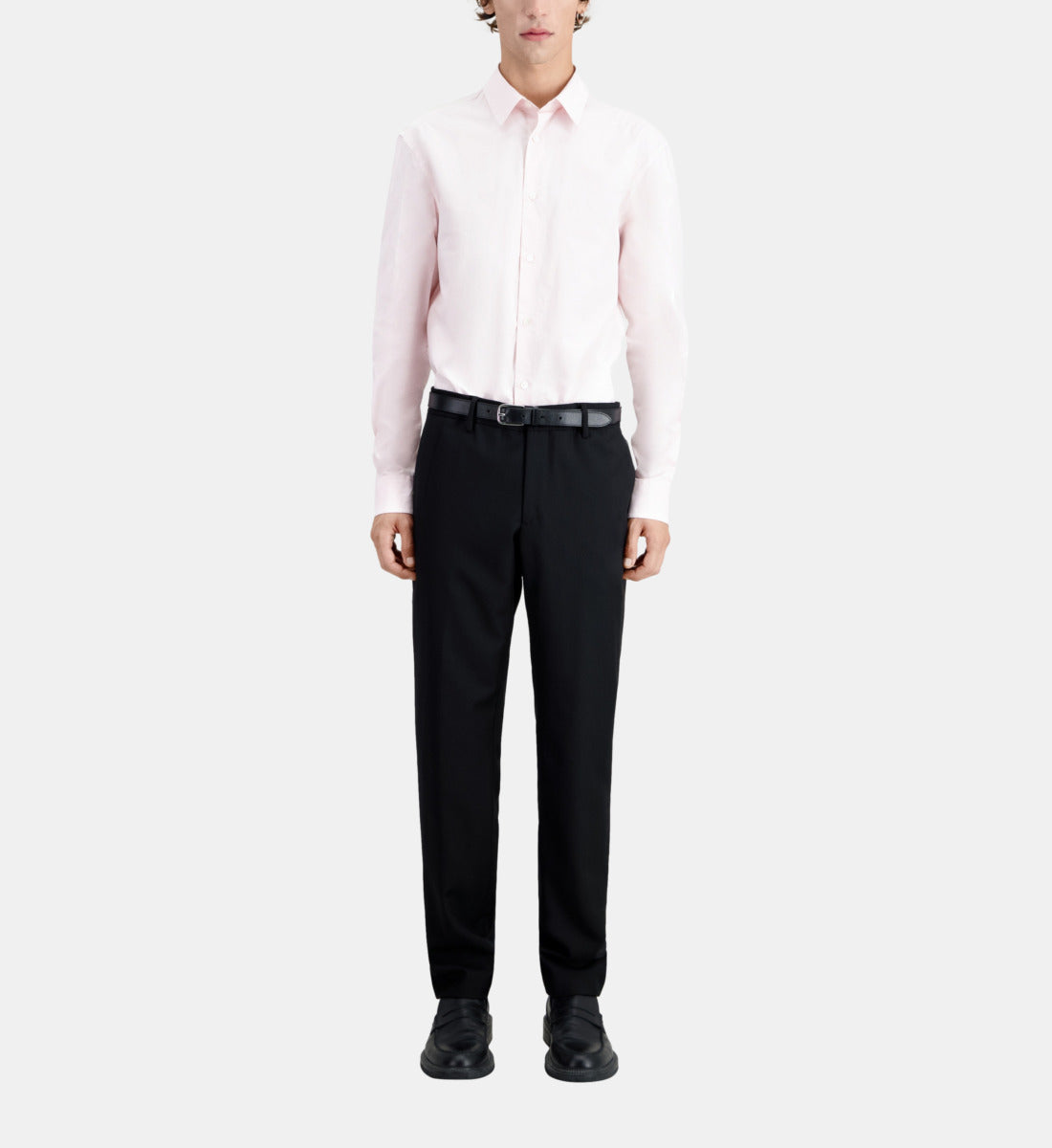 Wool Suit Pants Slim Fit | Men | Black