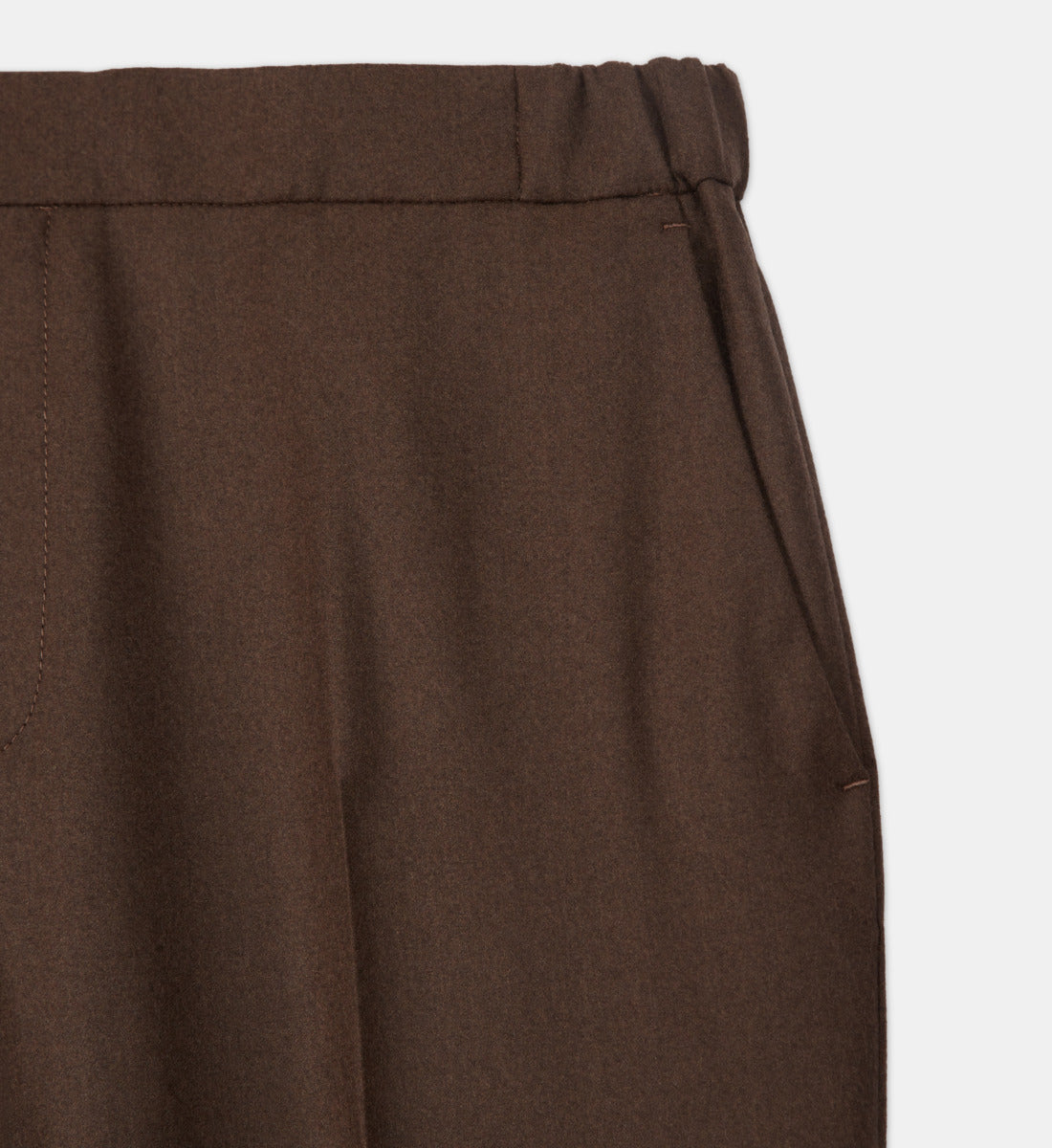 Wool Pants | Men | Brown