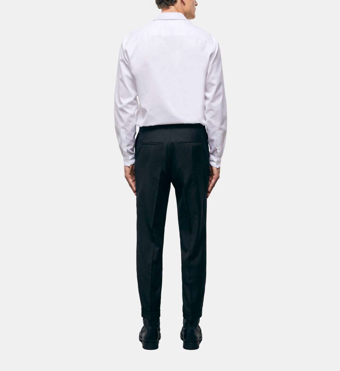 Wool Pants | Men | Black