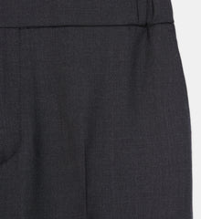 Gray Wool Pants | Men | Grey