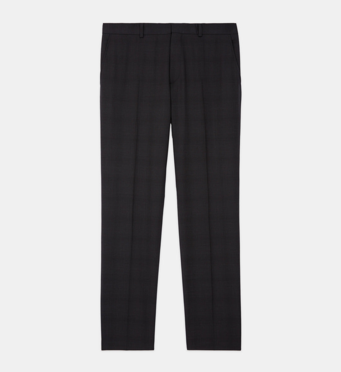 Patterned Suit Pants | Men | Black