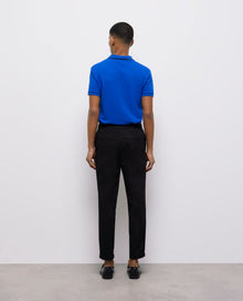 Straight-Cut Pants | Men | Black