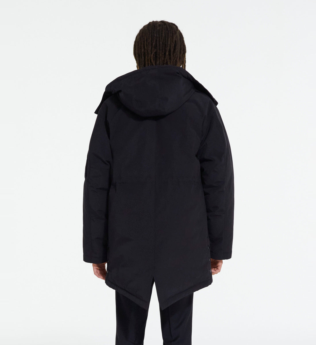 Hooded Parka | Men | Black