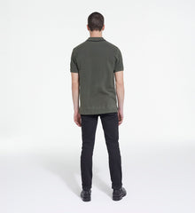 Khaki Classic Polo | Men | Foret