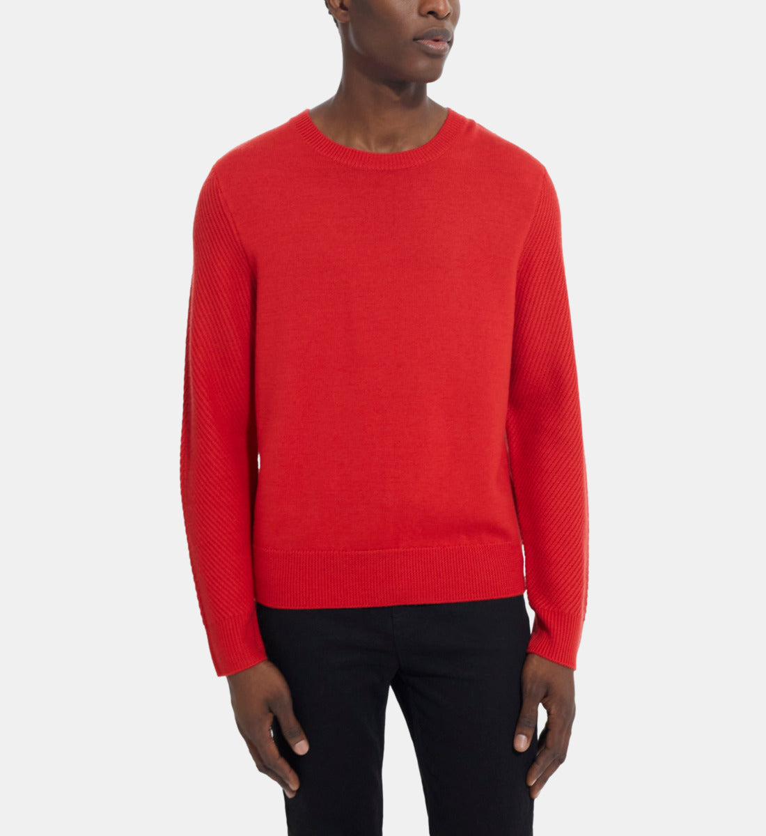 Wool Sweater | Men | Red