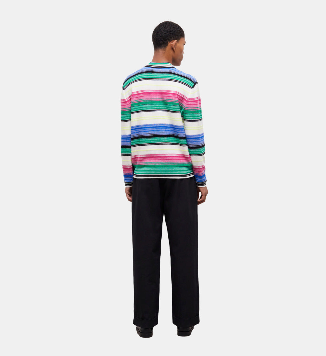 Wool Printed Sweater | Men | Multicolorlor