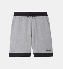 Fleece Shorts | Men | Middle Grey Melange