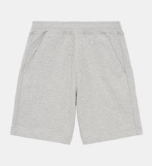 Light Gray Fleece Shorts | Men | Gris Clair