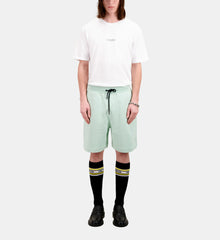 Green Cotton Shorts | Men | Ocean