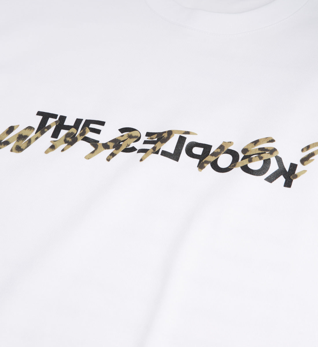 Leopard Print What Is T-Shirt | Men | Snow White