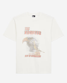 T-Shirt With Eagle Serigraphy | Men | Ecru