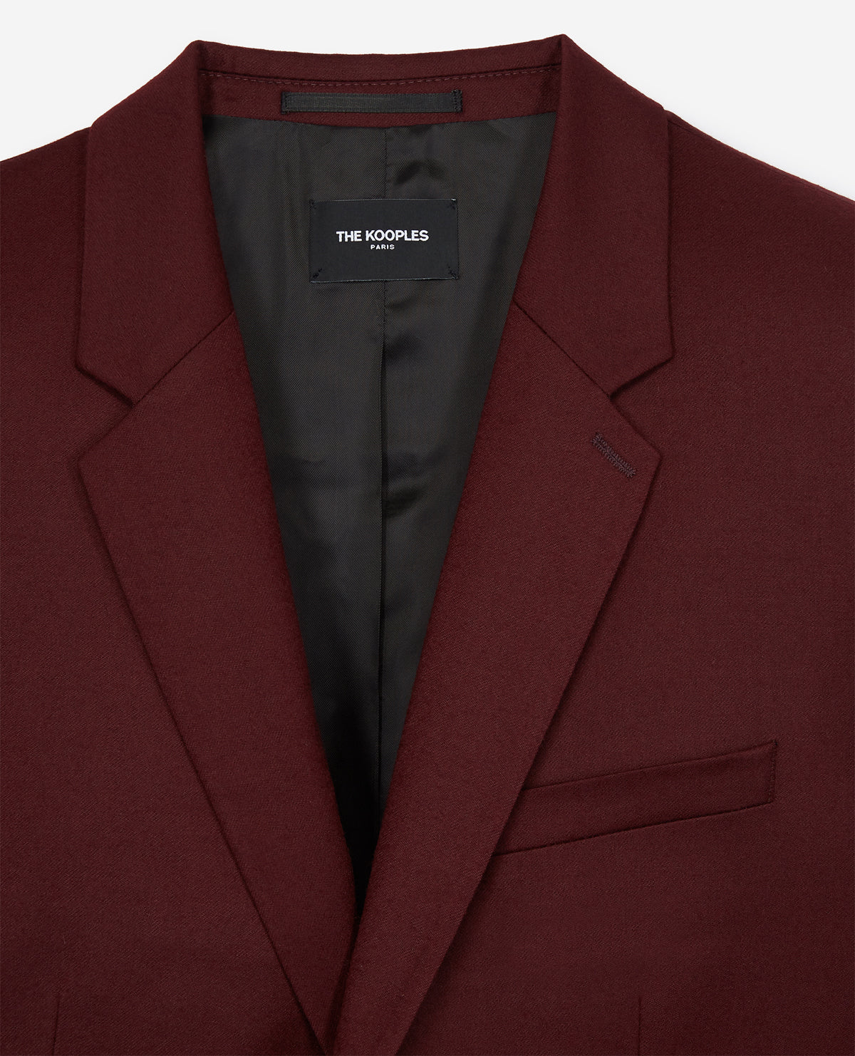 Suit Jacket | Men | Burgundy