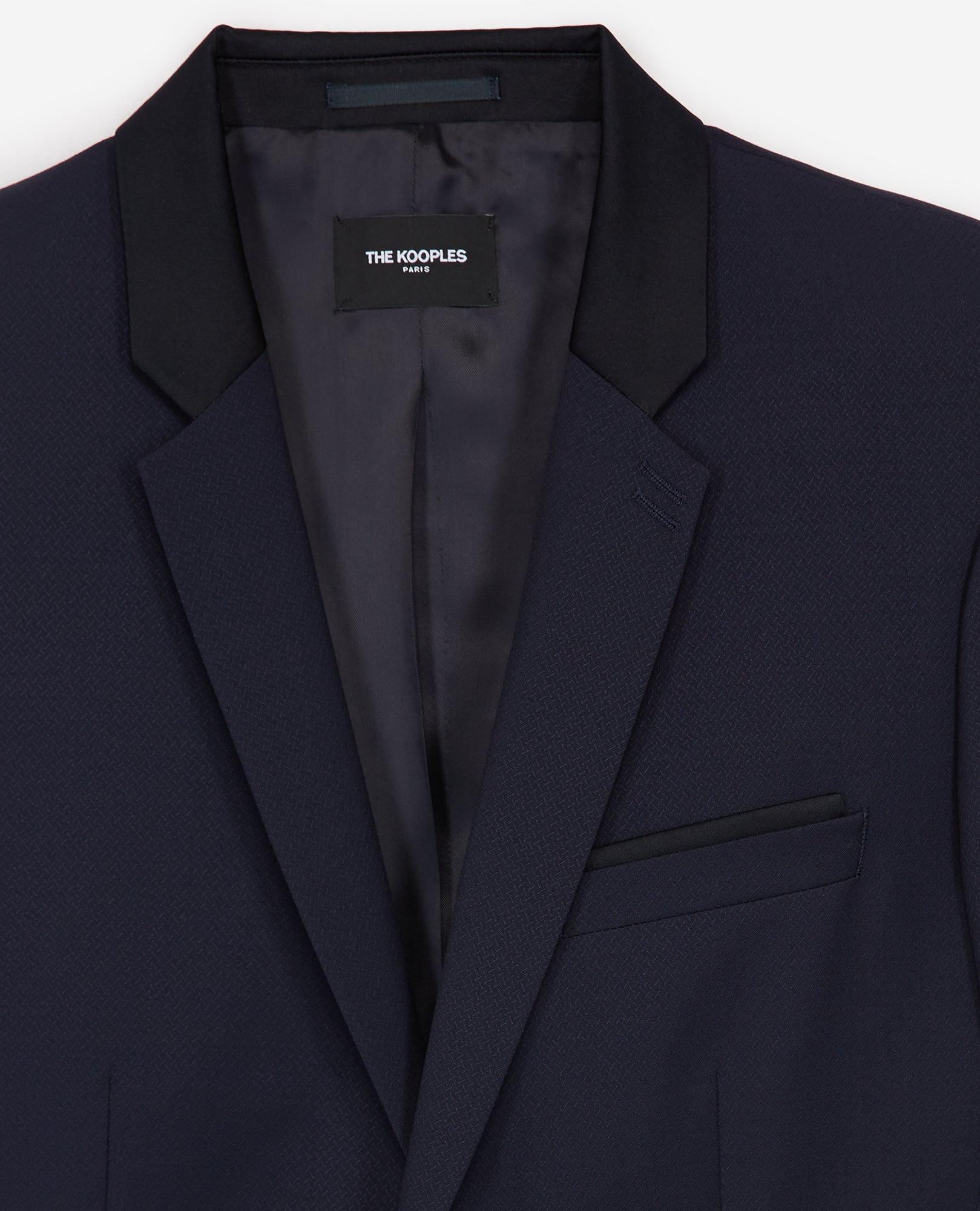 Formal Jacket With Shawl Lapel | Men | Navy Blue