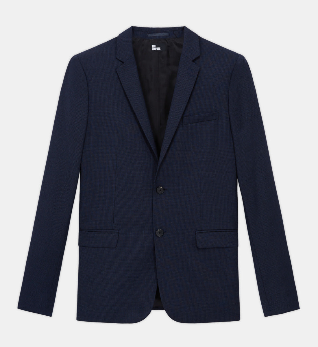 Wool Suit Jacket | Men | Navy Blue