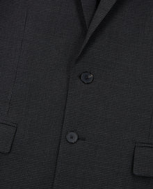 Wool Suit Jacket | Men | Black Grey