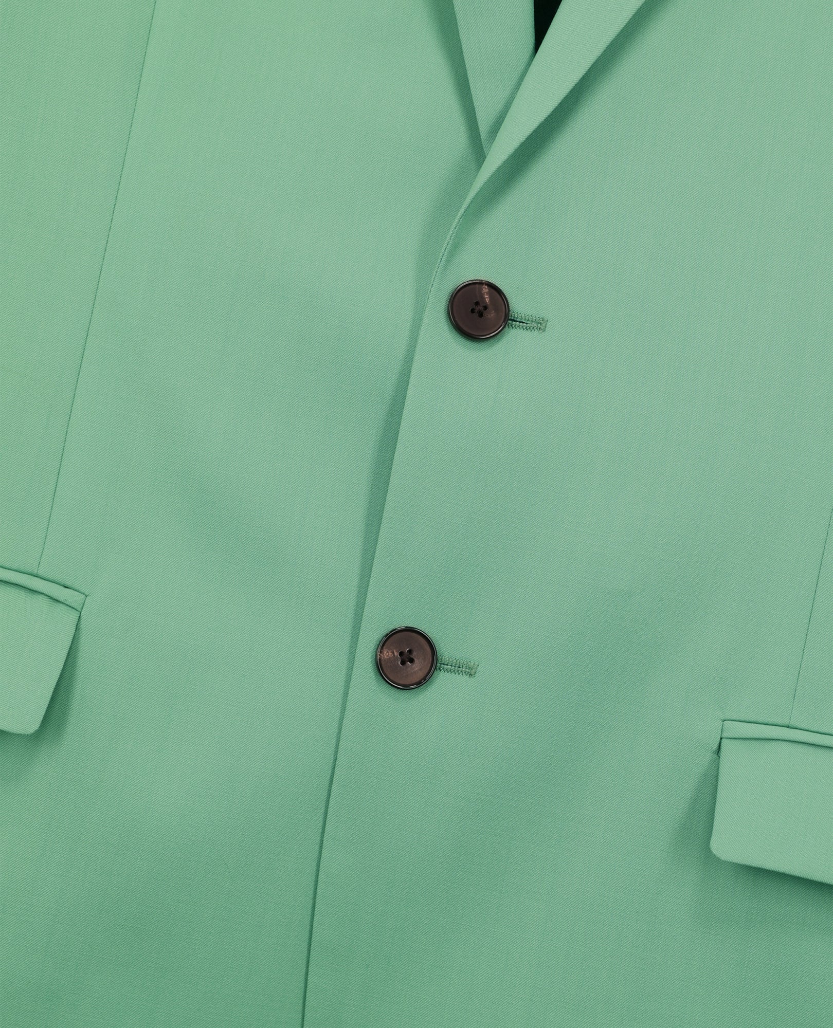 Wool Suit Jacket | Men | Green