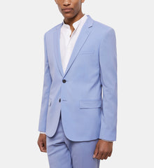 End-On-End Wool Suit Jacket | Men | Light Blue