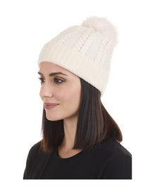 Sofia Cashmere | Women | Women's Hat | Ivory