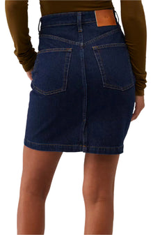 Hannah Skirt | Darkwash Blue