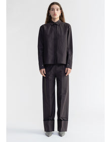 Hans | Regular Poplin Shirt | Storm