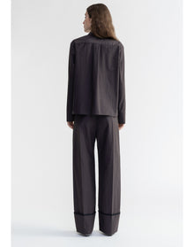 Hans | Regular Poplin Shirt | Storm