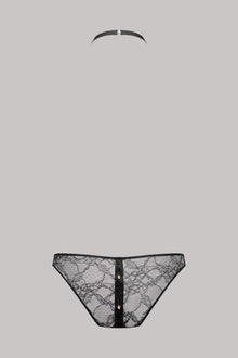 Panty with harness - Jeux Magnétiques | Black