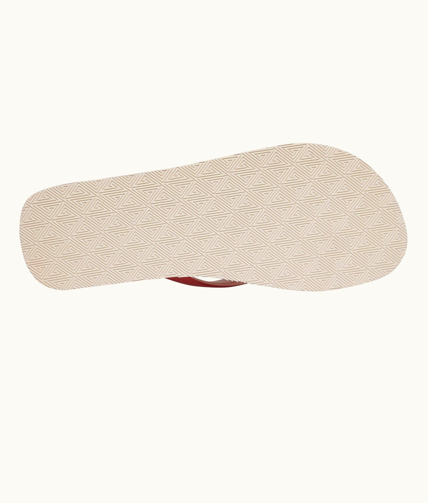 Haston O.B Logo Flip Flops | Summer Red