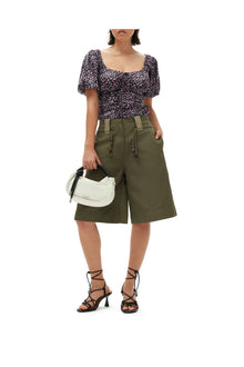 Heavy Twill Wide Shorts | Kalamata