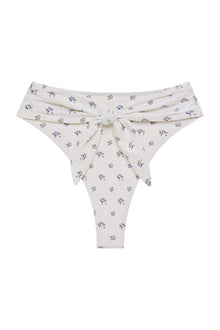 Paula Tie Up Bikini Bottom | Heidi Floral