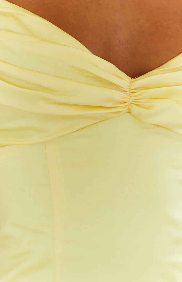 Honey Maxi Dress | Yellow