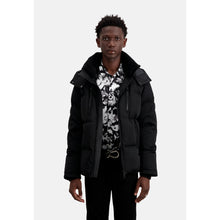 Hooded Puffer Jacket | Men | Black