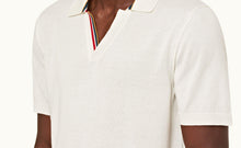 Horton Tipping O.B Tipping Placket Tailored Fit Organic Cotton Polo Shirt | Cloud