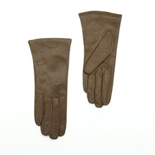 Womens | Silk Lined Leather Gloves | Mouse