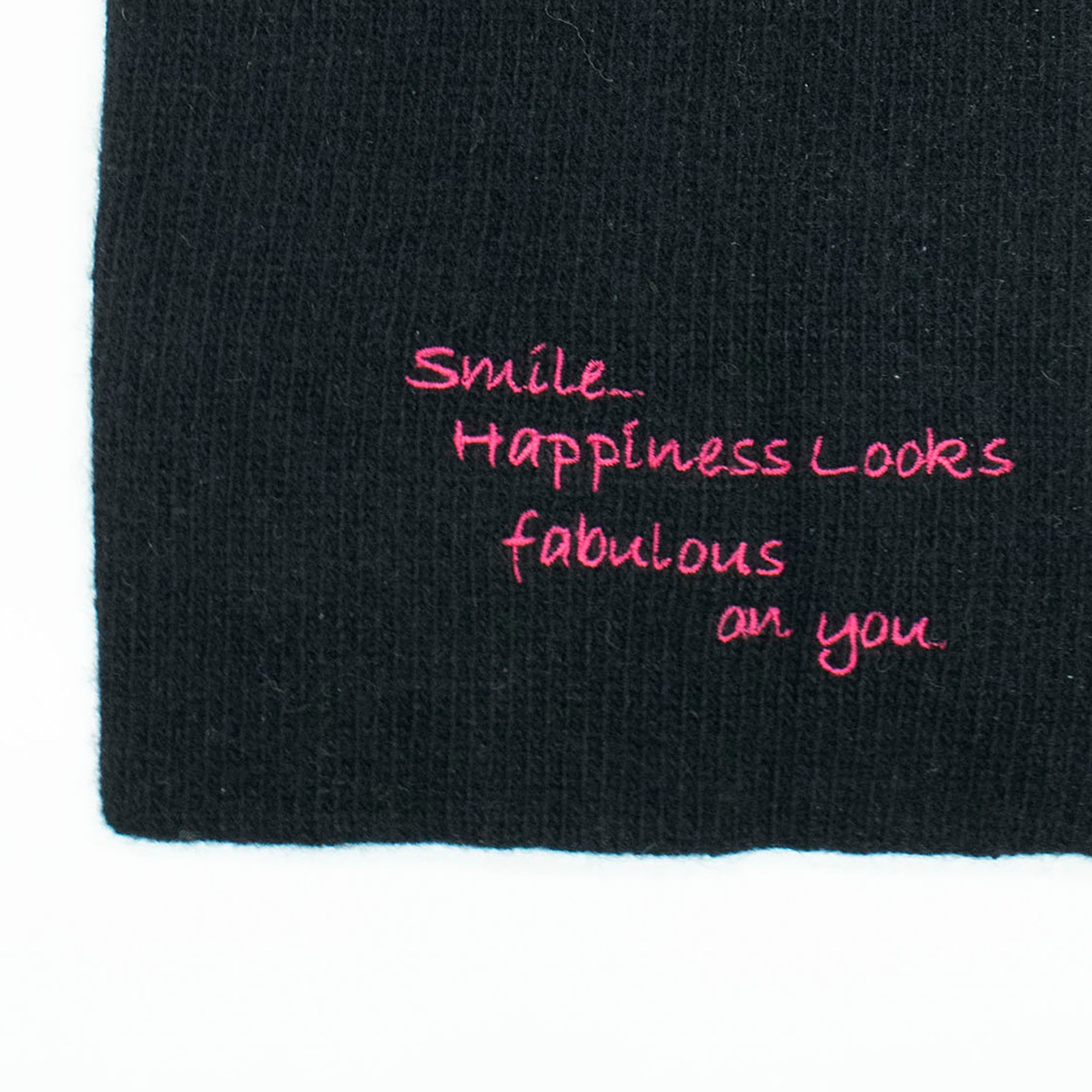 Unisex | Cashmere Pouch - II | Black