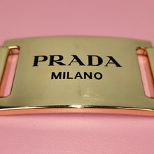 Prada Pre-Owned Glace Calf Etiquette Crossbody | Women | Pink