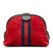 Gucci Pre-Owned Small Suede Ophidia Crossbody | Women | Red