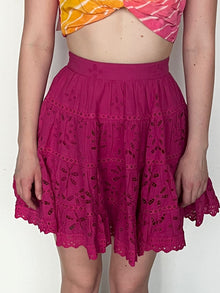 Rococo Sand | Sasha Mini Skirt | Raspberry/Pink