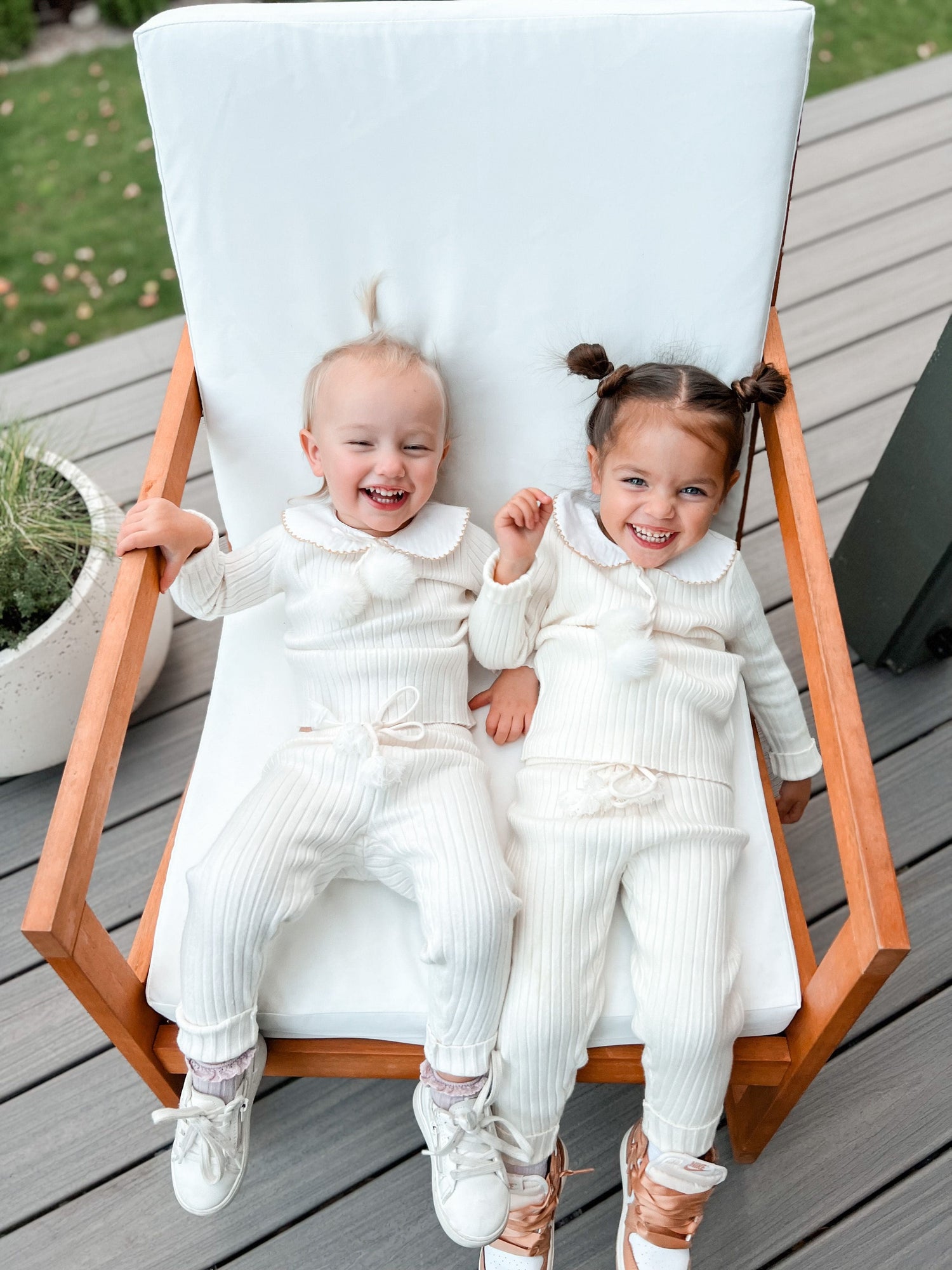 Ruby Ribbed Angora Two Piece Set - Petite Maison Kids