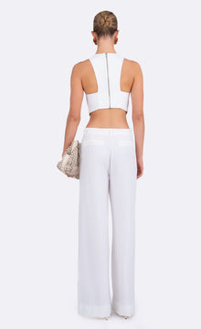 Tessa Crop | White
