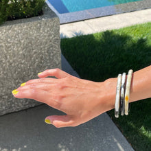 Horn Bangle styled on a wrist