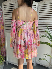 Rococo Sand | Leiko Short Dress | Multicolor