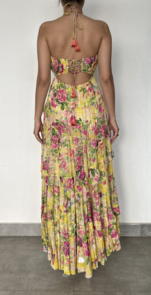 Hemant & Nandita | Boota Dress | Yellow