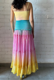 Rococo Sand | Zale Long Skirt | Multicolor