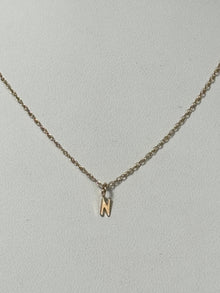Initial Necklace | 10K Yellow Gold