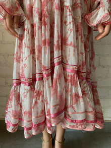 Rococo Sand | Ava Midi Dress | Rosewood Multi