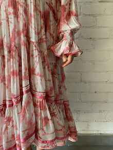 Rococo Sand | Ava Midi Dress | Rosewood Multi