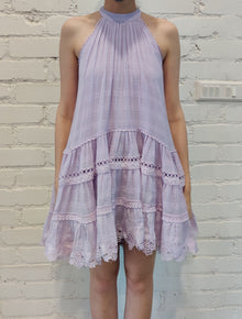 Hemant & Nandita | Mara Short Dress | Lavender